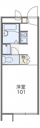 レオパレス茜の物件間取画像